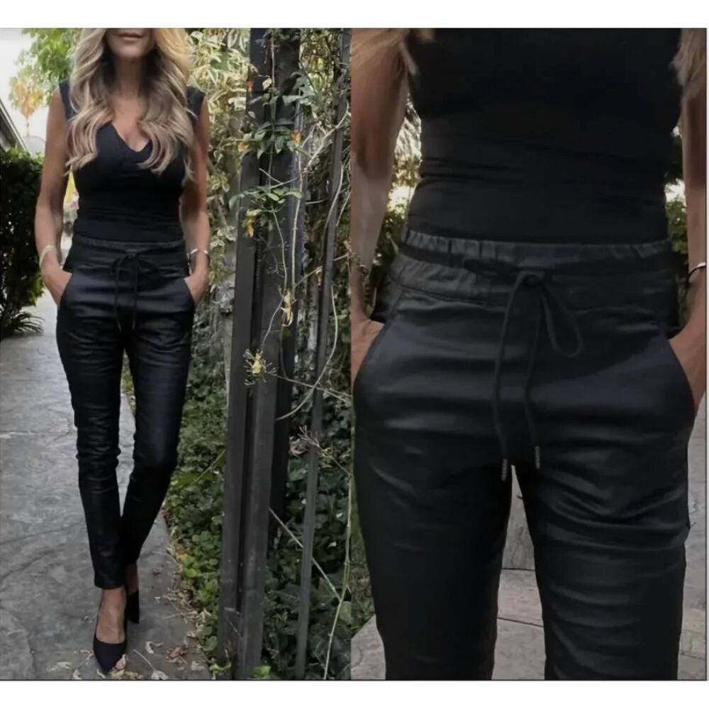 BEVY FLOG Shely Pants Black Micro check 29